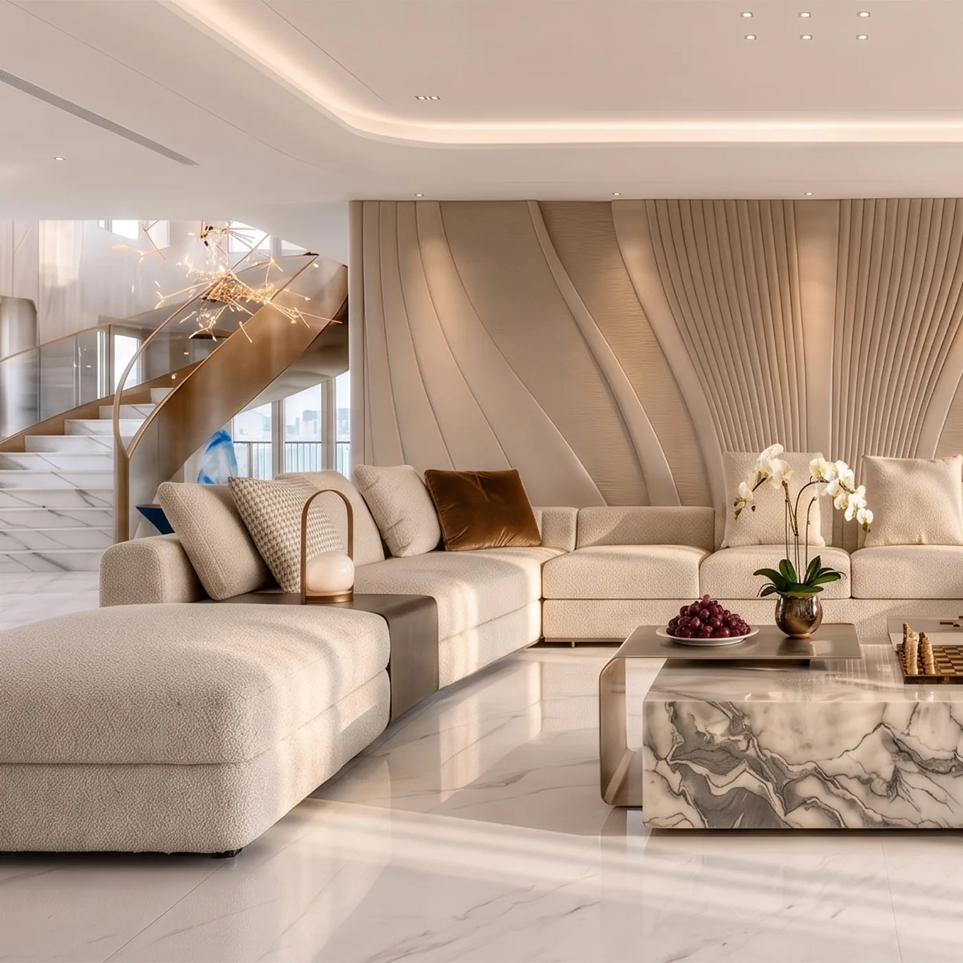 Yoo Residence 客廳