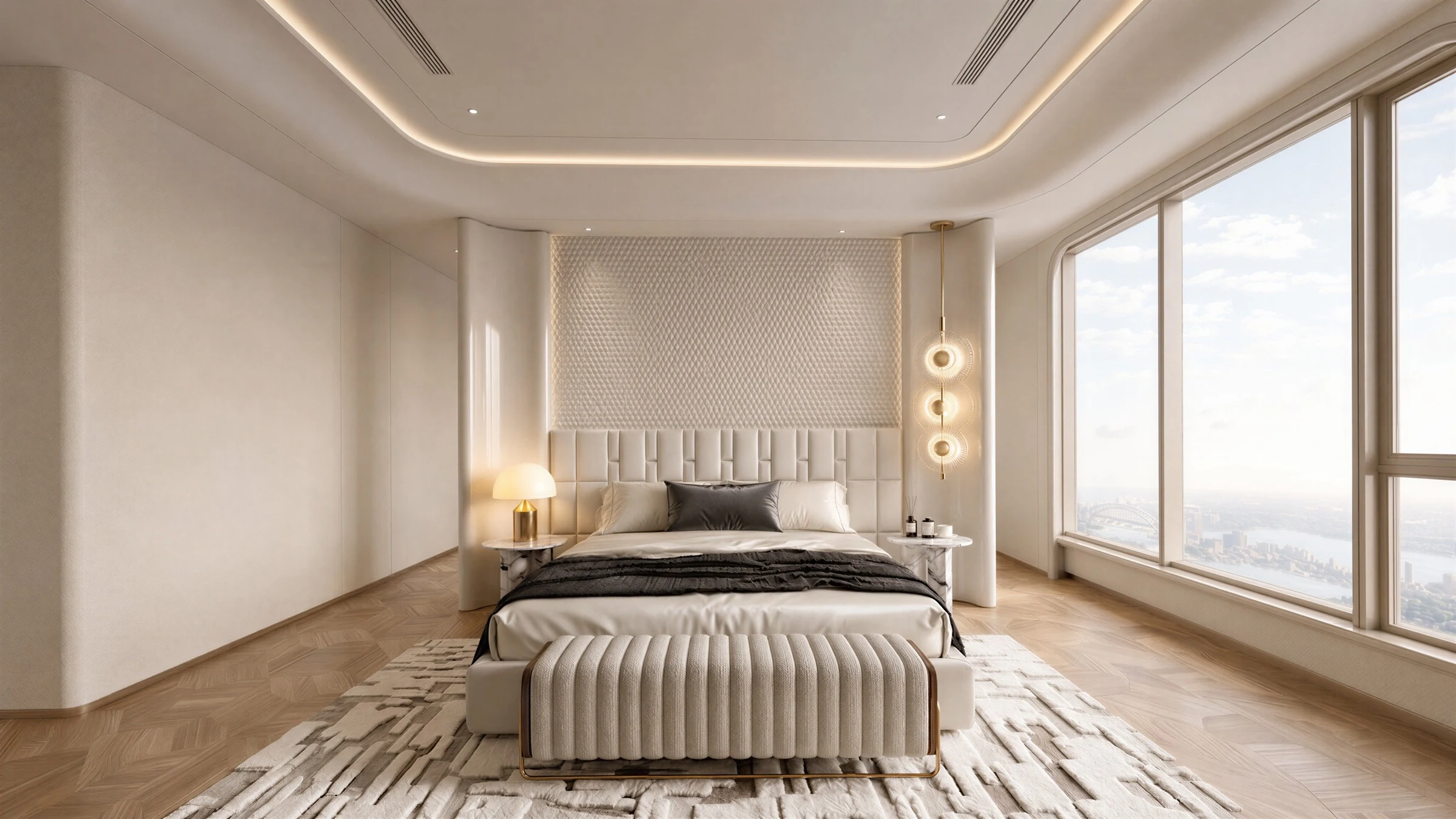 Yoo Residence 主人房 — Beacon Design 住宅項目